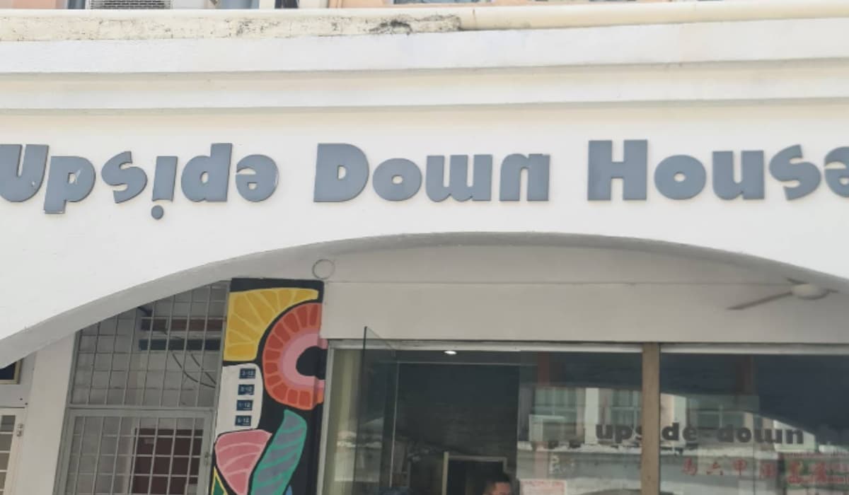 upside down house gallery